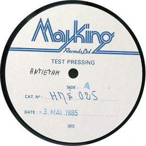 ANTIETAM - Antietam (Homestead Records ‎– HMS025) USA 1985 'Mayking Test-Pressing LP (Alternative Rock) 